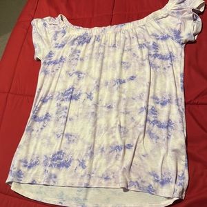 Off the shoulder shirt